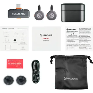 Lark M2s Usb C Draadloze Microfoon från Hollyland – produktbild 2 av 2