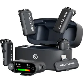 Lark Max 2 Combo Draadloze Microfoon 4 Eenheden by Hollyland – product photo 1 of 5