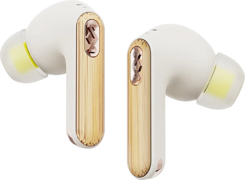 Redemption ANC 2 Bluetooth Oordopjes - Oortjes draadloos - 24 uur batterijduur - Duurzaam - Quick Charge - Noise cancelling by House of Marley in Cream – product photo