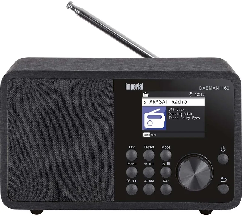 DABMAN i160 - Internetradio - DAB+ - Bluetooth by Imperial in Black – product photo