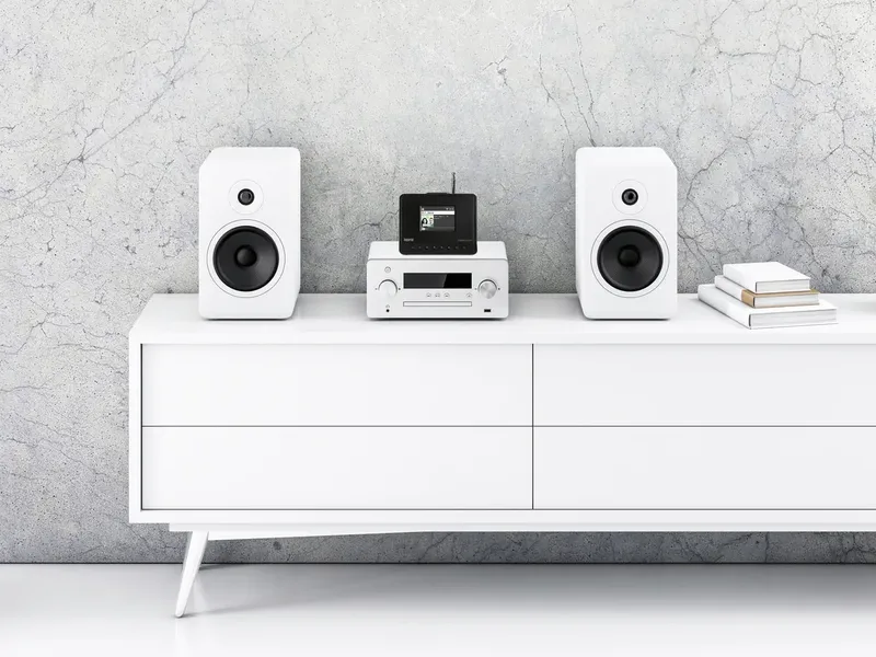 DABMAN i410 BT - Internetradio Ontvanger - DAB+ / FM - Tuner - Bluetooth - HiFi van Imperial in Zwart – 22-239-10 – productfoto 2 van 3