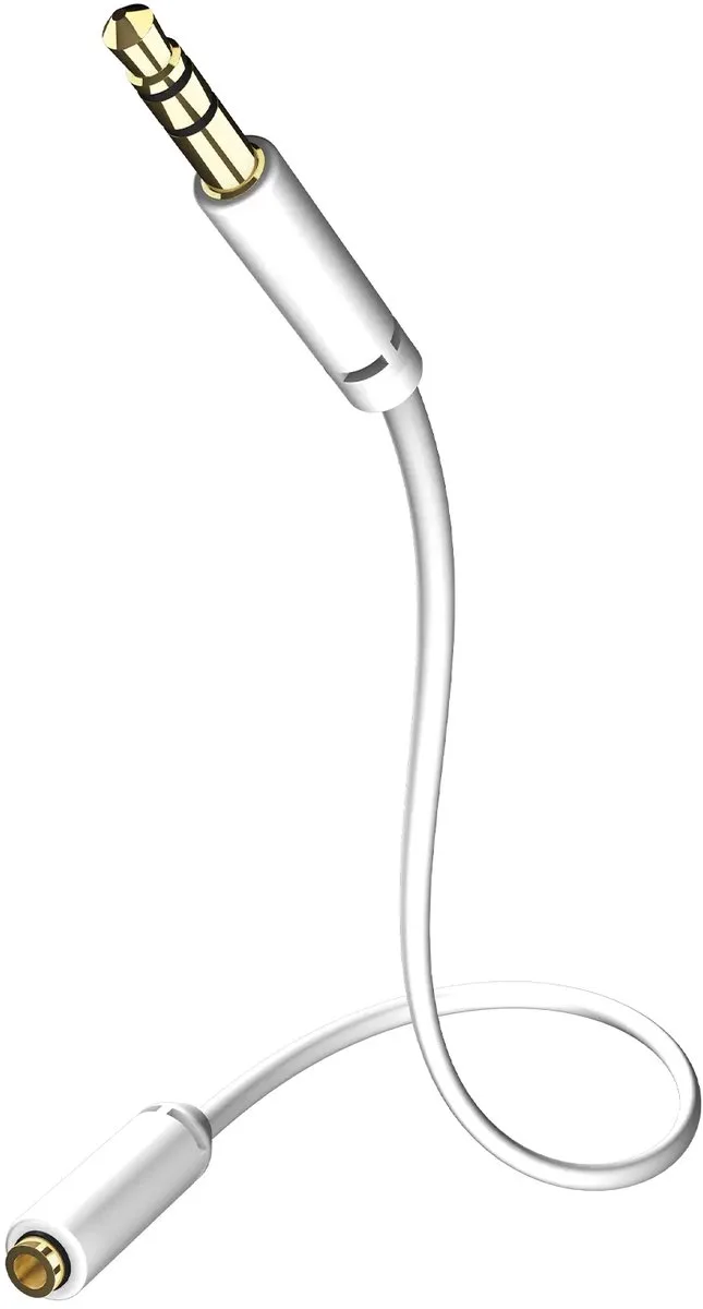 Star Audio kabel verlenging 3,5 mm Cinch 1,5 m van In-Akustik in Zwart – productfoto