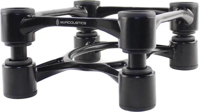 Aperta Isolator Monitor Speaker Stands, Per Paar, Zwart
