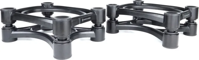 ISO-200 - Speakerstandaard (paar) van IsoAcoustics in Zwart – productfoto