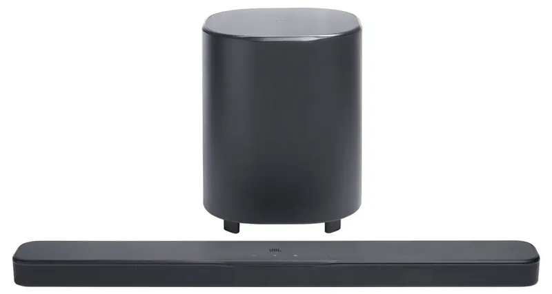 5.1 Dolby Atmos Soundbar - Draadloze Subwoofer met Verbeterde Bas - Home Cinema Systeem - HDMI eARC - WiFi, AirPlay & Chromecast - TV Soundbar - Zwart van JBL in Bar 500MK2 – productfoto 2 van 2