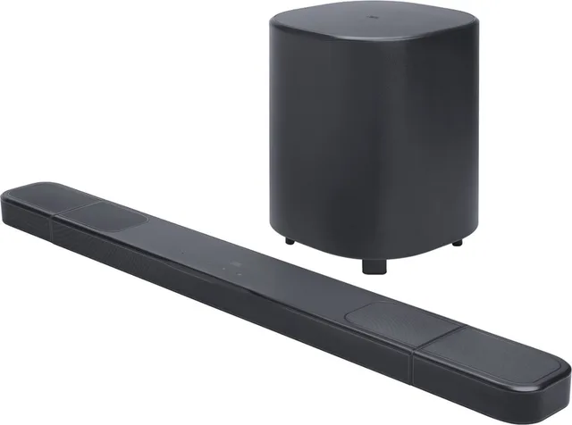 7.1.4 Dolby Atmos Soundbar - Draadloze Subwoofer & Afneembare Surround Speakers - Premium Home Cinema Systeem - DTS:X - HDMI eARC - WiFi, AirPlay & Chromecast - Zwart