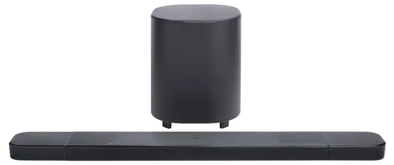 7.1.4 Dolby Atmos Soundbar - Draadloze Subwoofer & Afneembare Surround Speakers - Premium Home Cinema Systeem - DTS:X - HDMI eARC - WiFi, AirPlay & Chromecast - Zwart by JBL in Bar 1000MK2 – product photo 2 of 2