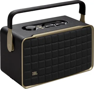 Authentics 300 - Draagbare WiFi & Bluetooth Speaker - Premium Design Speaker - AirPlay, Chromecast & Spotify Connect - Multiroom Audio - 8 uur batterij - Zwart van JBL in Authentics 300 – productfoto 1 van 2