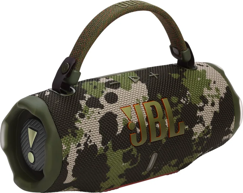Charge 6 - Draadloze Bluetooth Speaker met Afneembare Draagriem - Portable Muziek Box - 28 uur - Waterdicht - IP68 van JBL in Squad – productfoto