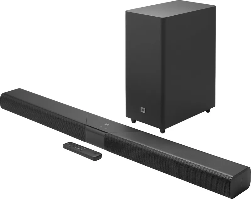 Cinema SB580MK2 - 3.1 Dolby Atmos soundbar – Draadloze Subwoofer - Soundbars voor TV van JBL in Zwart – productfoto