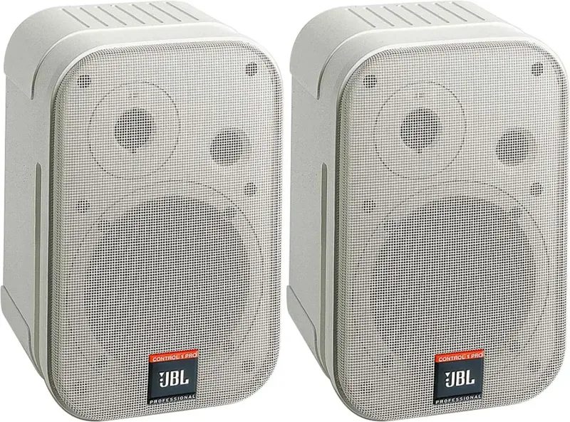 Control 1 Pro Passieve studio monitor 13.5 cm 5.25 inch 75 W 1 paar by JBL in White – product photo 1 of 2