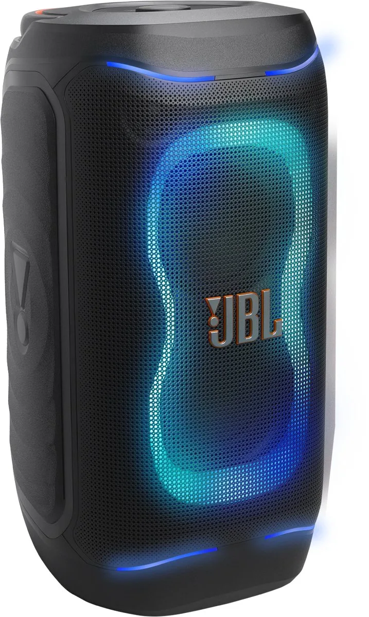 PartyBox 130 - NIEUW - Draadloze Bluetooth Party Speaker - Opvouwbare Handgreep - Spatwaterdicht - LED verlichting - 15 uur van JBL in Zwart – productfoto