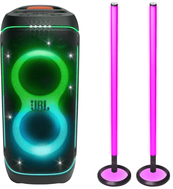 Partybox 720 + 2x JBL Partylight Stick by JBL – product photo