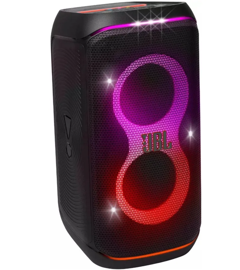 PartyBox Club 120 - Draadloze Bluetooth Party Speaker - Opvouwbare Handgreep - Spatwaterdicht - LED verlichting - 12 uur van JBL in Zwart – productfoto