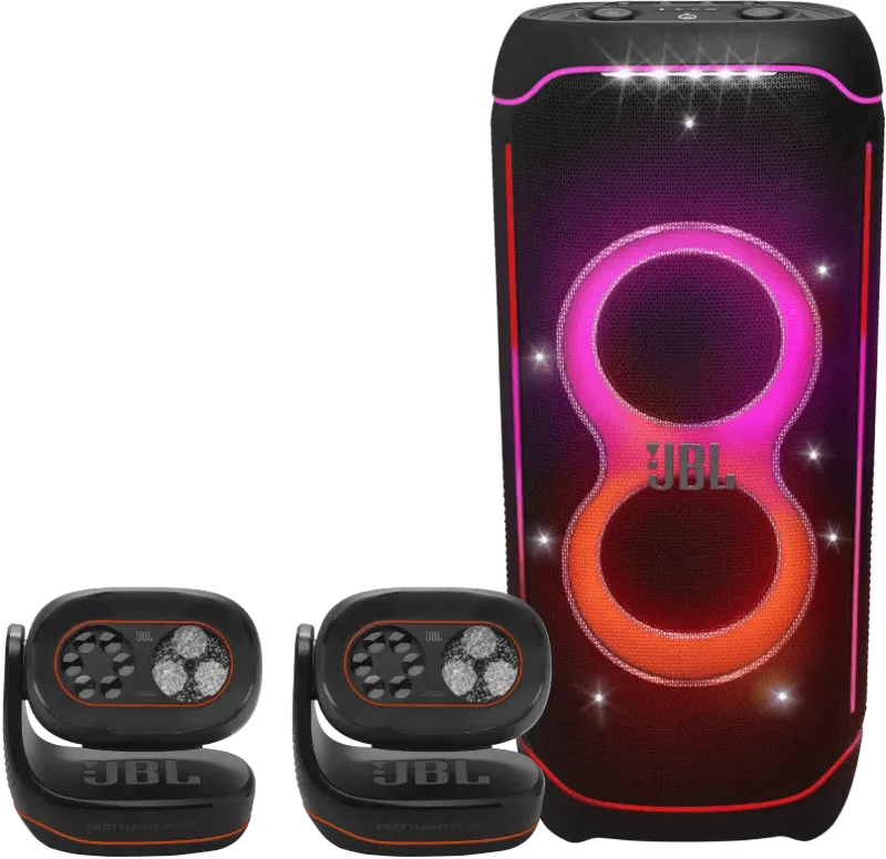 Partybox Ultimate + 2x JBL Partylight Beam von JBL – Produktfoto