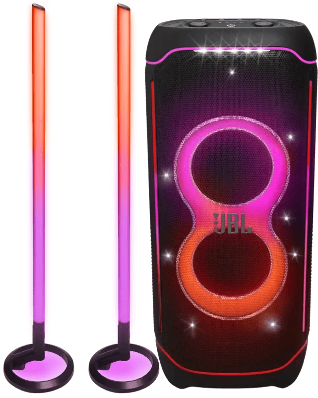 Partybox Ultimate + 2x JBL Partylight Stick by JBL – product photo