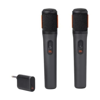 Partybox Wireless Mic Microfoon Zwart de JBL – photo produit 1 sur 5