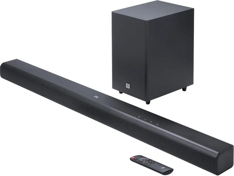 SB560 - 3.1 Soundbar met Draadloze Subwoofer - Home Cinema Systeem voor TV - HDMI eARC - Bluetooth - Krachtige Bas van JBL in Zwart – productfoto