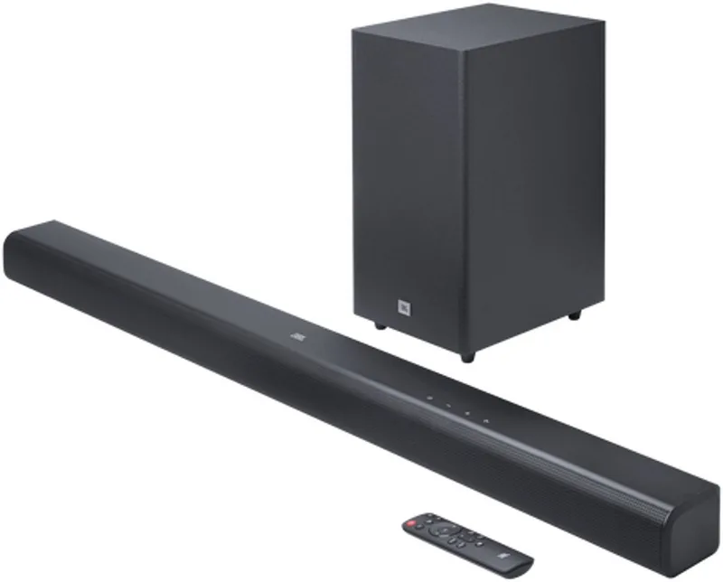 SB580 - 3.1 Dolby Atmos Soundbar - Draadloze Subwoofer - Home Cinema Systeem voor TV - HDMI eARC - Bluetooth - Krachtige Bas - Zwart von JBL in Schwarz – Produktfoto