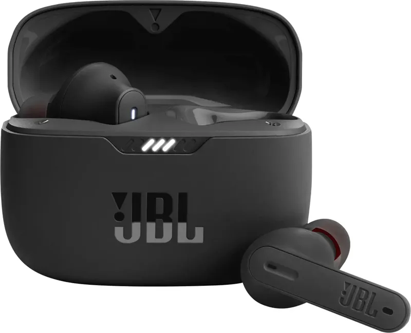 TUNE 230NC TWS In Ear oordopjes Bluetooth Noise Cancelling Bestand tegen zweet, Waterbestendig, Indicator voor batterijstatus, Microfoon by JBL in Black – product photo 1 of 2