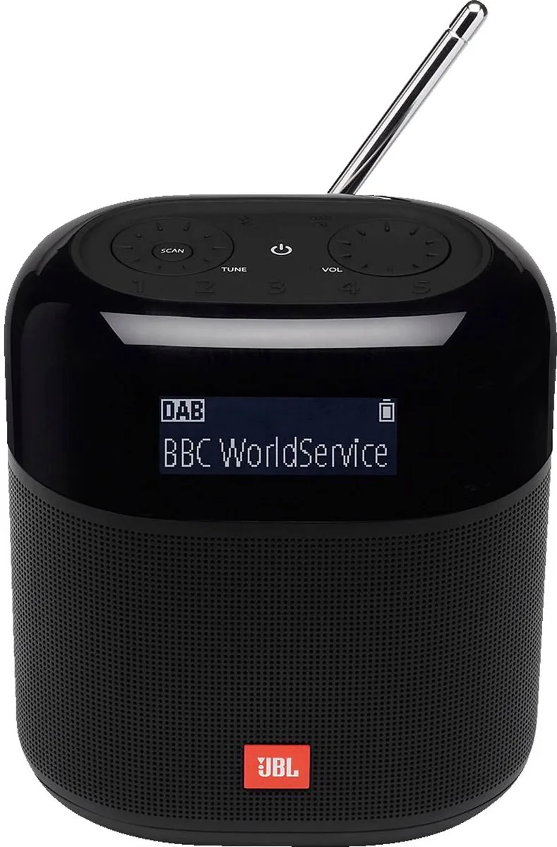 Tuner XL - Radio - DAB - Bluetooth by JBL in Black – product photo