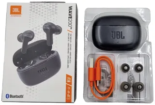 Wave 200 TWS In Ear headset Bluetooth Stereo Mobiele telefoon by JBL in Black – product photo 2 of 2