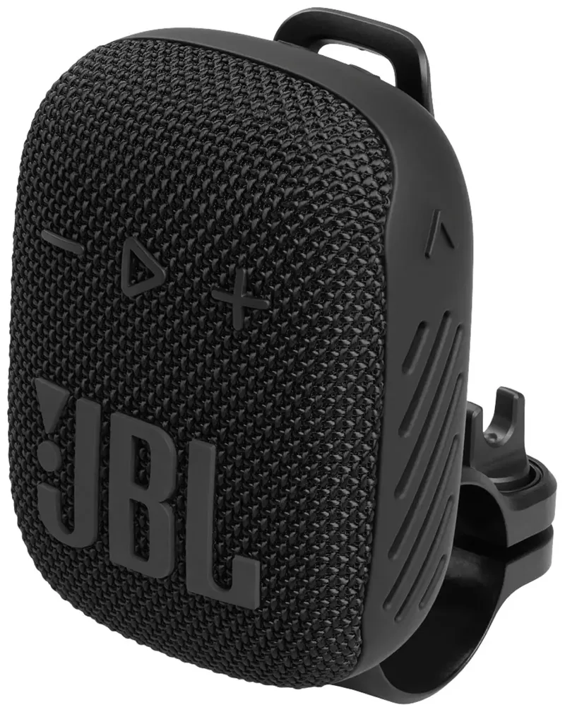 Wind3SBLK Bluetooth luidspreker Incl. houder, Waterafstotend fra JBL i Sort – produktbillede 1 af 3