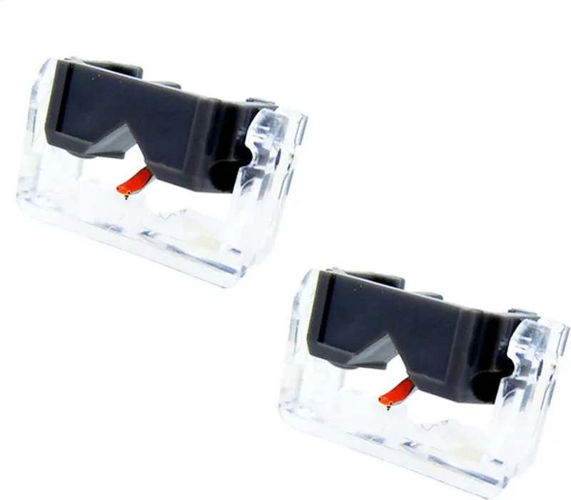 N-44G DJ IMP Nude Stylus(Pair) black - Stylus voor pickup systemen van JICO in Zwart – productfoto