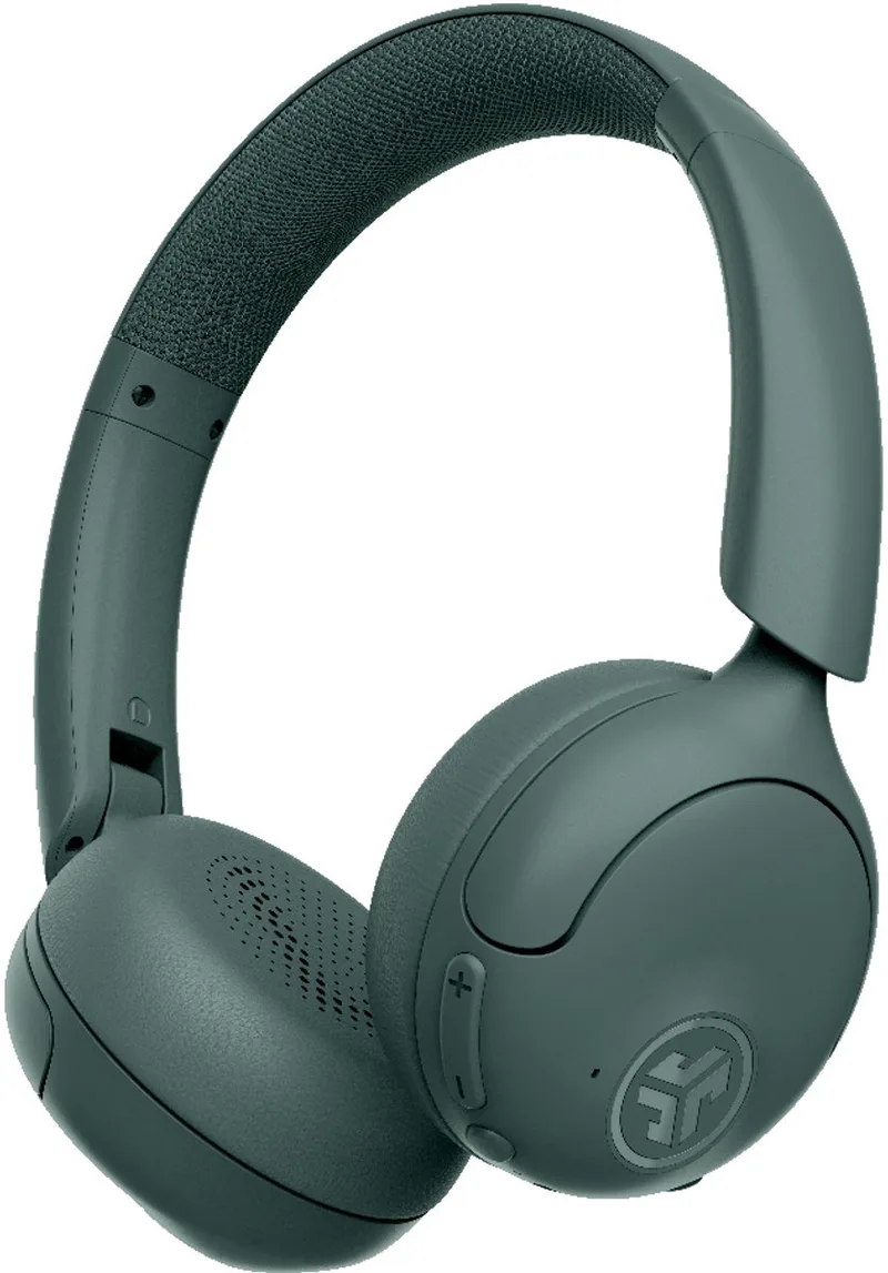 Go Lux ANC Koptelefoon Draadloos – Hybrid Noise Cancelling Hoofdtelefoon – 70 Uur Batterijduur – On Ear Design - Bluetooth Multipoint – Aanpasbare Equalizer Instellingen – Inklapbaar Design Met Zachte Oorkussens van JLab in Groen – productfoto