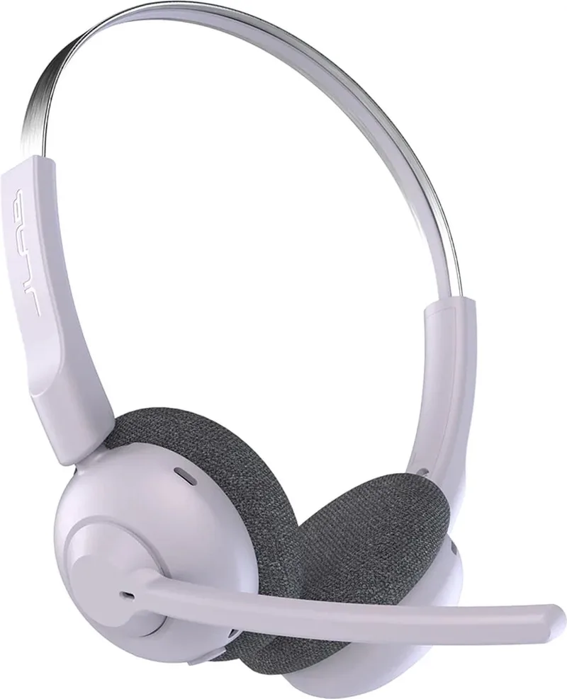 Go Work Pop Headset met Microfoon - Draadloze Headset Bluetooth - Noise Cancelling Microfoon - 50 Uur Speeltijd - Lila van JLab in Go Work Pop – Lila – productfoto