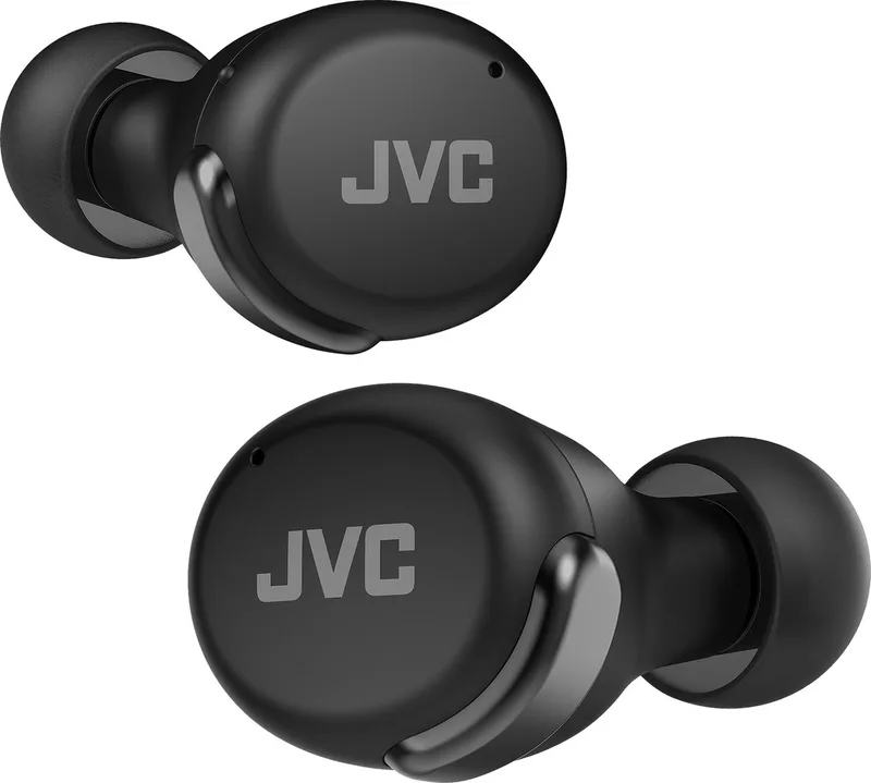 HA-A30T-B - Compacte, stijlvolle True Wireless oordopjes met Noise Cancelling van JVC in Zwart – productfoto