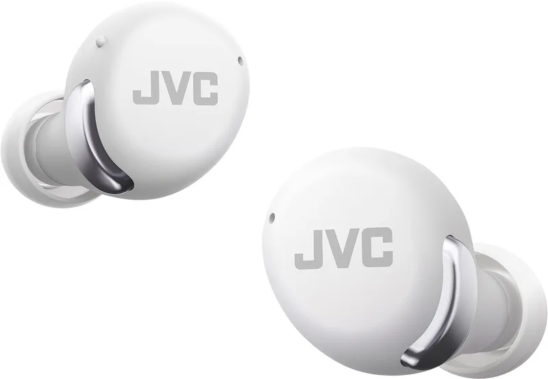 HA-A30T2-W Compacte, stijlvolle True Wireless oordopjes met Noise Cancelling van JVC in Wit – productfoto