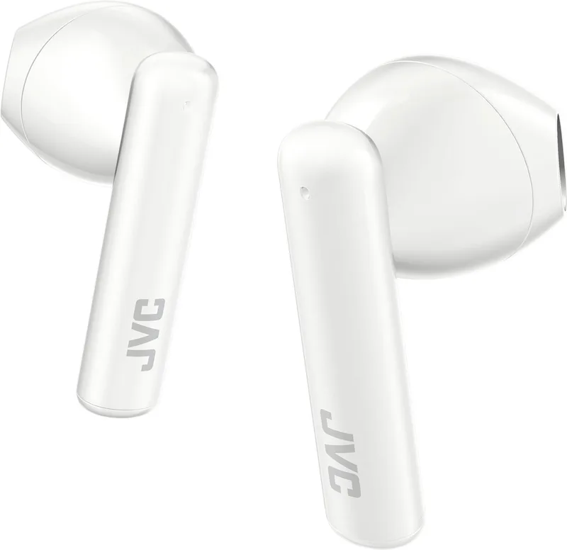 HA-A4T – True Wireless Earbuds met lange accuduur & drie geluidsmodi by JVC in White – product photo