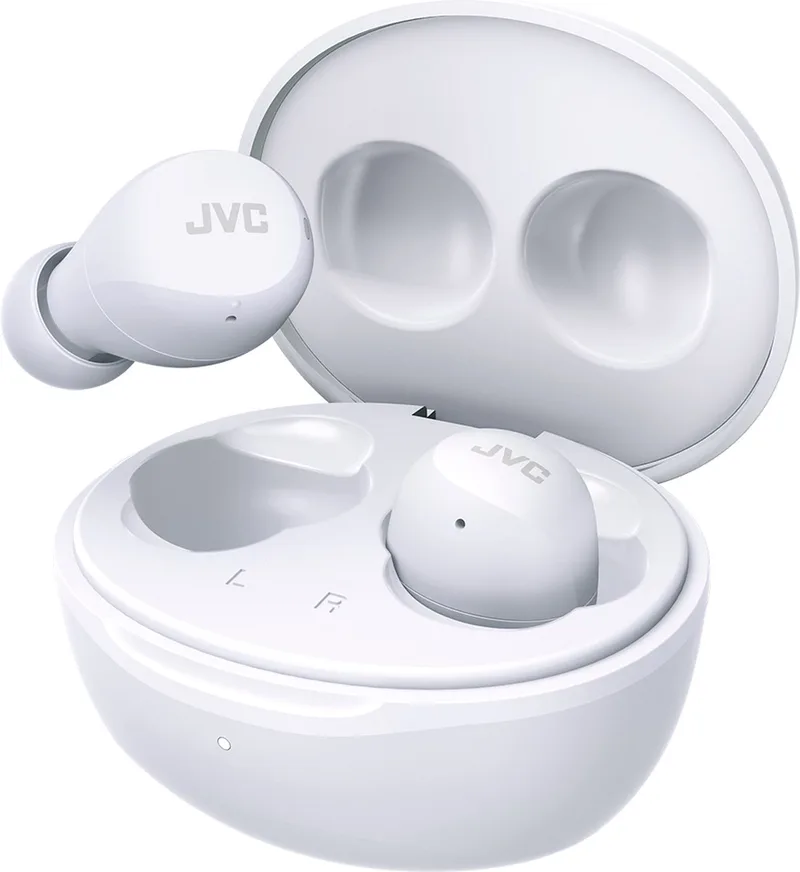 HA-A6T Gumy Mini True Wireless Oordopjes van JVC in Wit – productfoto