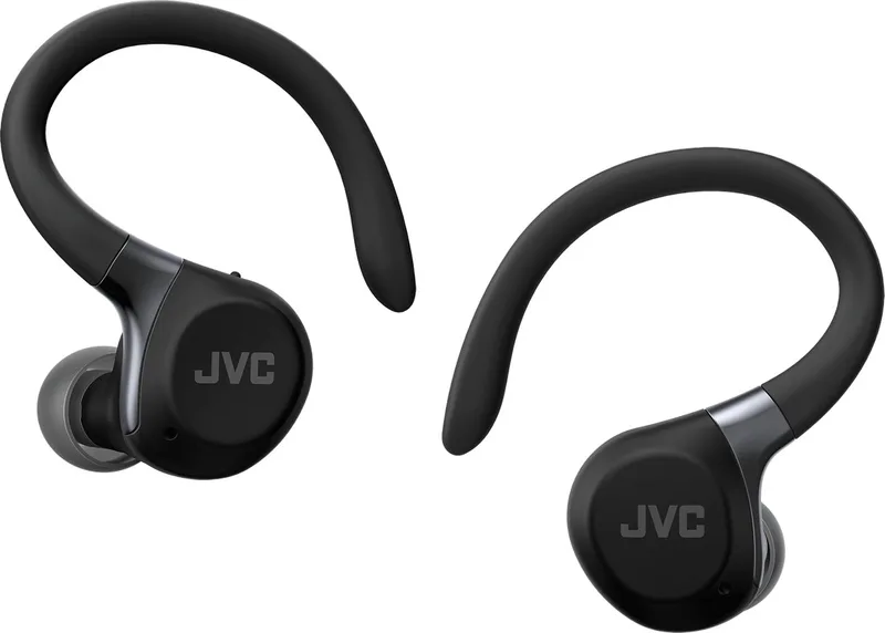 HA-EC75T Sports Hoofdtelefoon – Draadloos van JVC in Zwart – productfoto