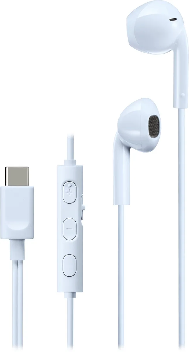HA-FR17UC - In-Ear USB-C Stereo Headset + Remote by JVC in Blue – product photo