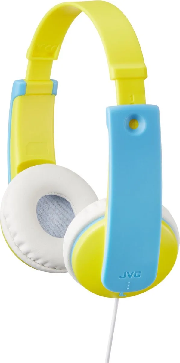 HA-KD7 - On-ear kids koptelefoon by JVC in Yellow – product photo