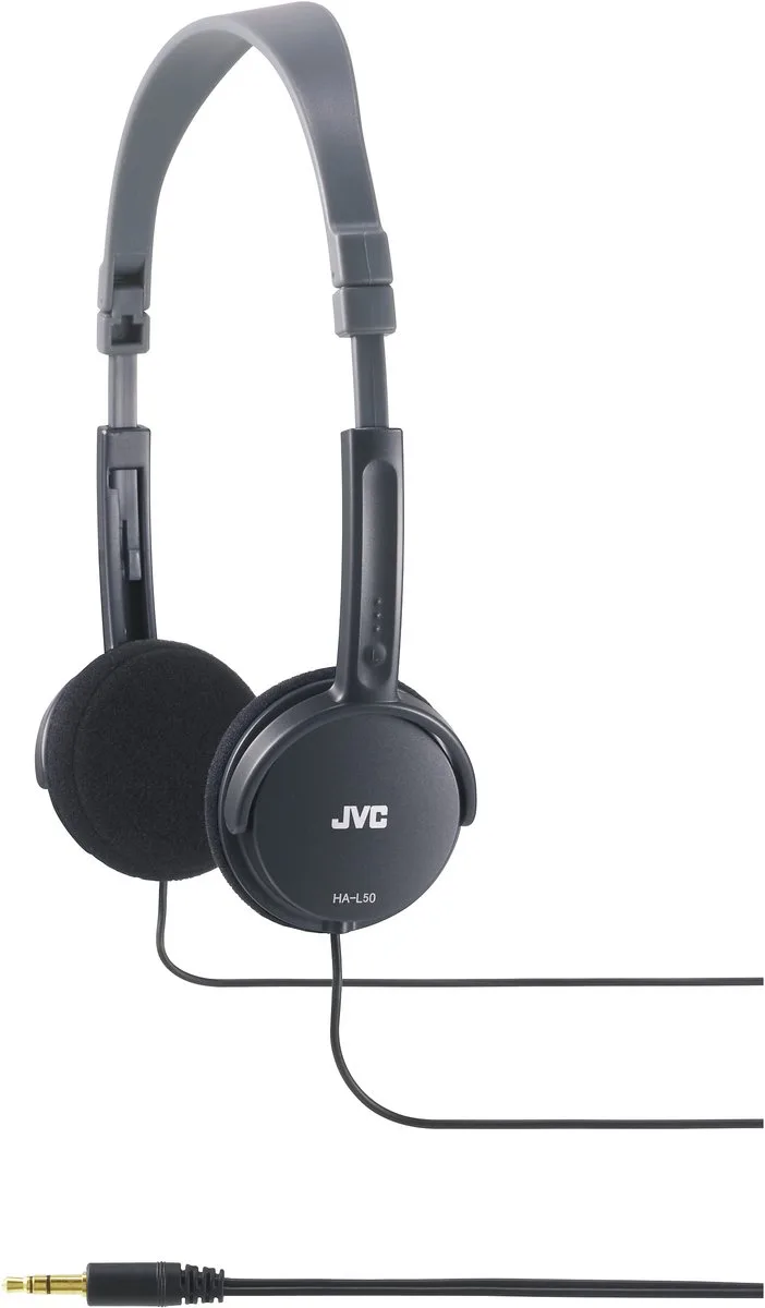 HA-L 50 B Over-Ear Hoofdtelefoon van JVC in Zwart – productfoto
