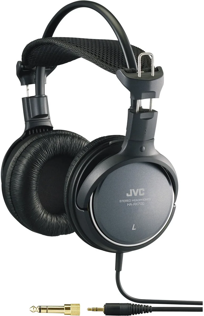 HA-RX700 - Over-ear koptelefoon by JVC in Black – product photo
