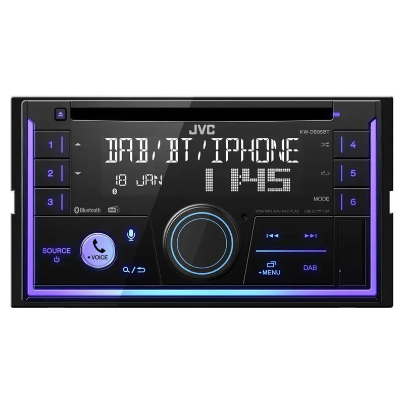 Kw DB95BT - Auto radio by JVC – product photo 1 of 3