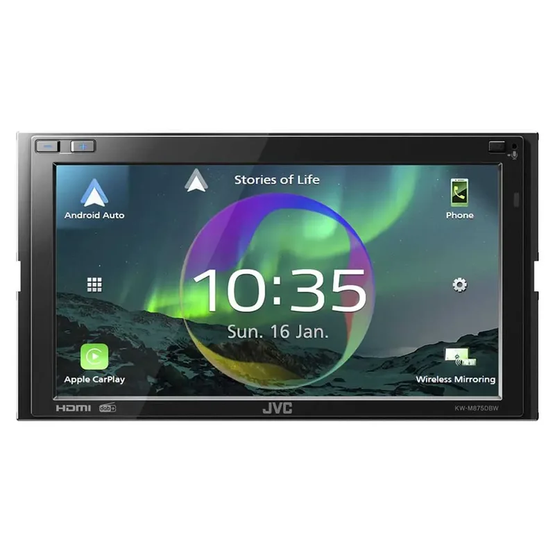 KW-M875DBW car media receiver by JVC – product photo 1 of 2