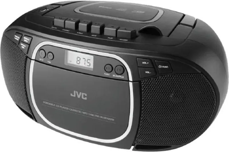 RC-E451B cd-speler Draagbare cd-speler Zwart by JVC in Black – product photo