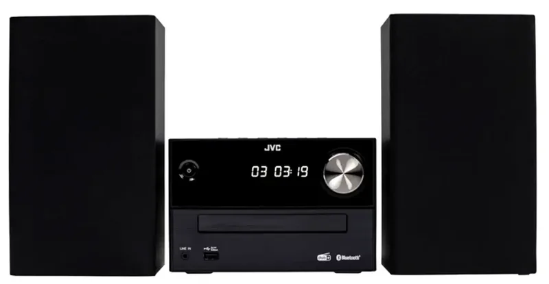 UX-C25DAB Stereoset DAB+, Bluetooth, CD, USB från JVC i Svart – produktbild 1 av 2