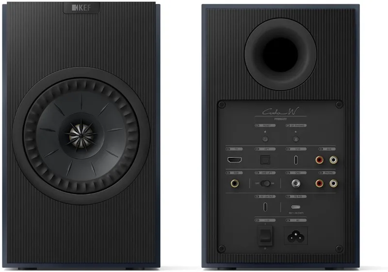 Coda W Actieve HiFi-Luidspreker - Midnight Blue (Paar) van KEF in Blauw – productfoto