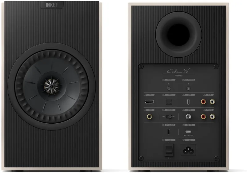 Coda W Actieve HiFi-Luidspreker - Nickle Grey (Paar) by KEF in Grey – product photo