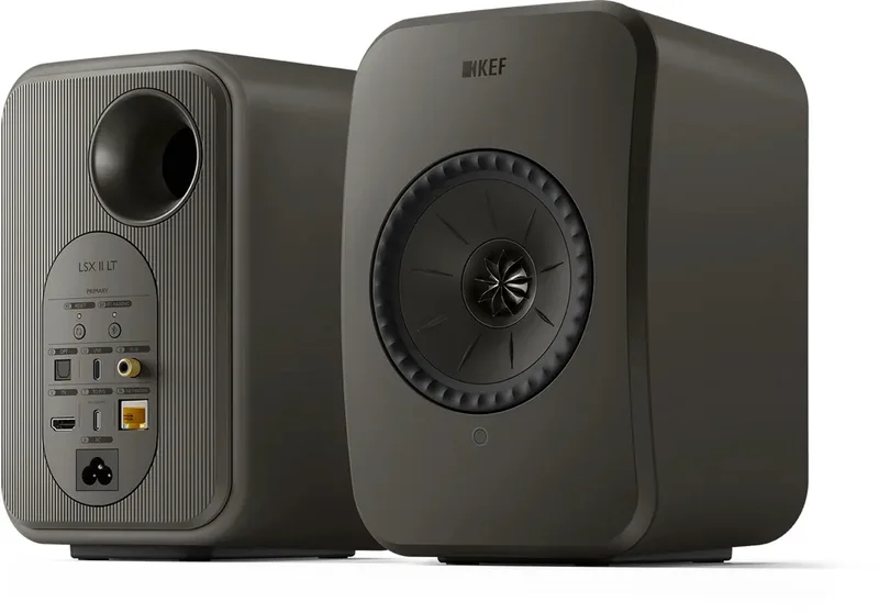 LSX II LT Draadloze HiFi-luidsprekers - Graphite Grey by KEF in Grey – product photo