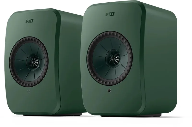 LSX II LT Draadloze HiFi-luidsprekers - Sage Green van KEF in Groen – productfoto