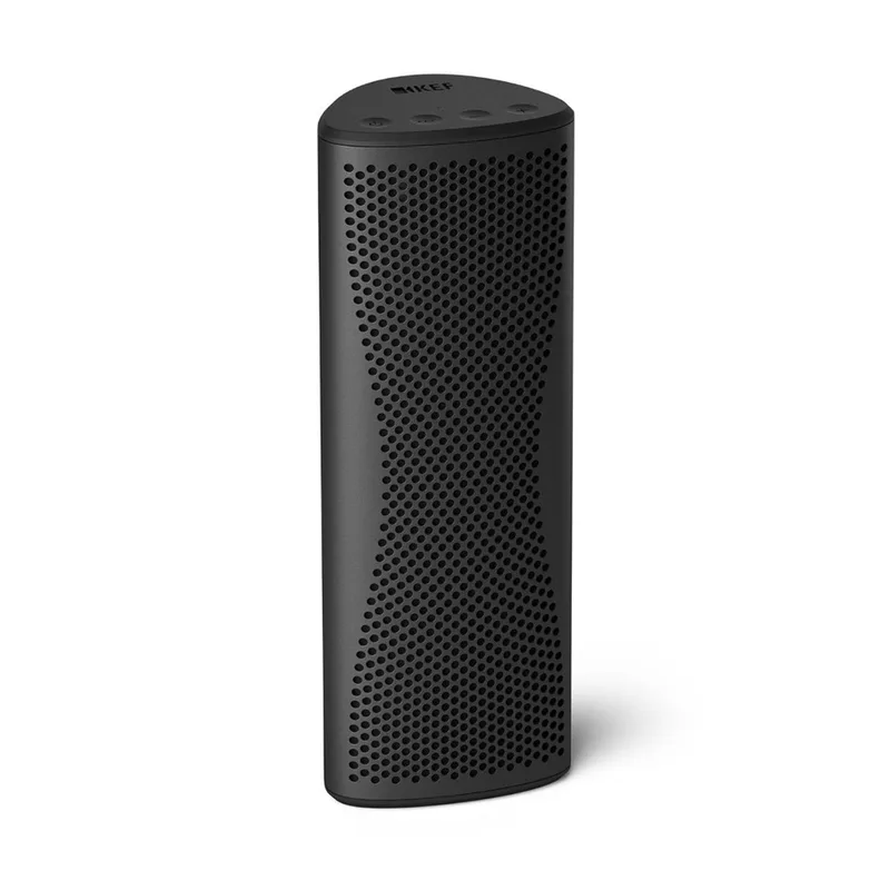 Muo Draagbare Hifi Bluethooth Luidspreker - Midnight Black van KEF in Zwart – productfoto