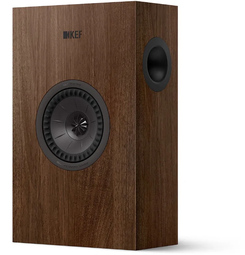 Q4 Meta - On-Wall Speaker van KEF in Walnoot – productfoto