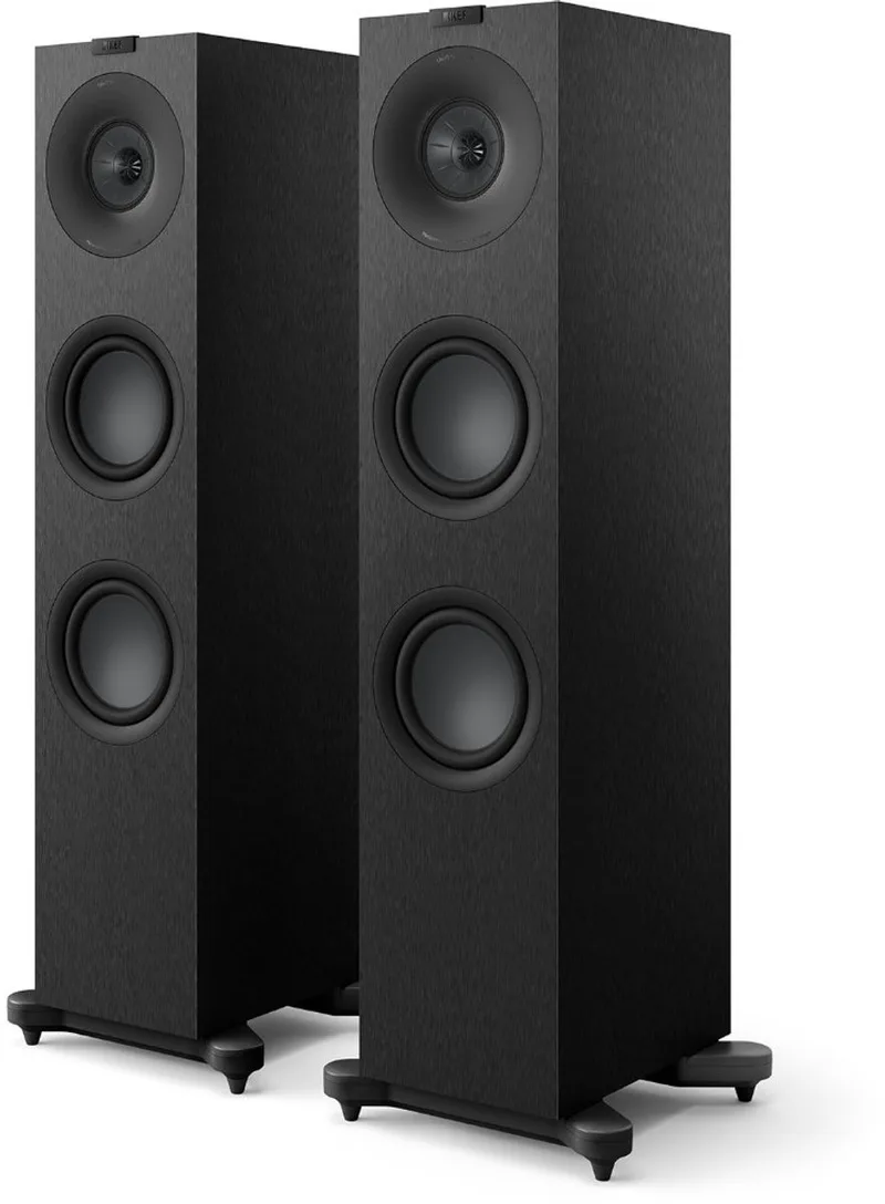 Q7 Meta 3-weg vloerstandaande speaker - (Per paar) van KEF in Zwart – productfoto